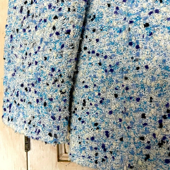 St. John Collection Textured Bouclé Tweed Knit Jacket “resort 2023” - Picture 4 of 9